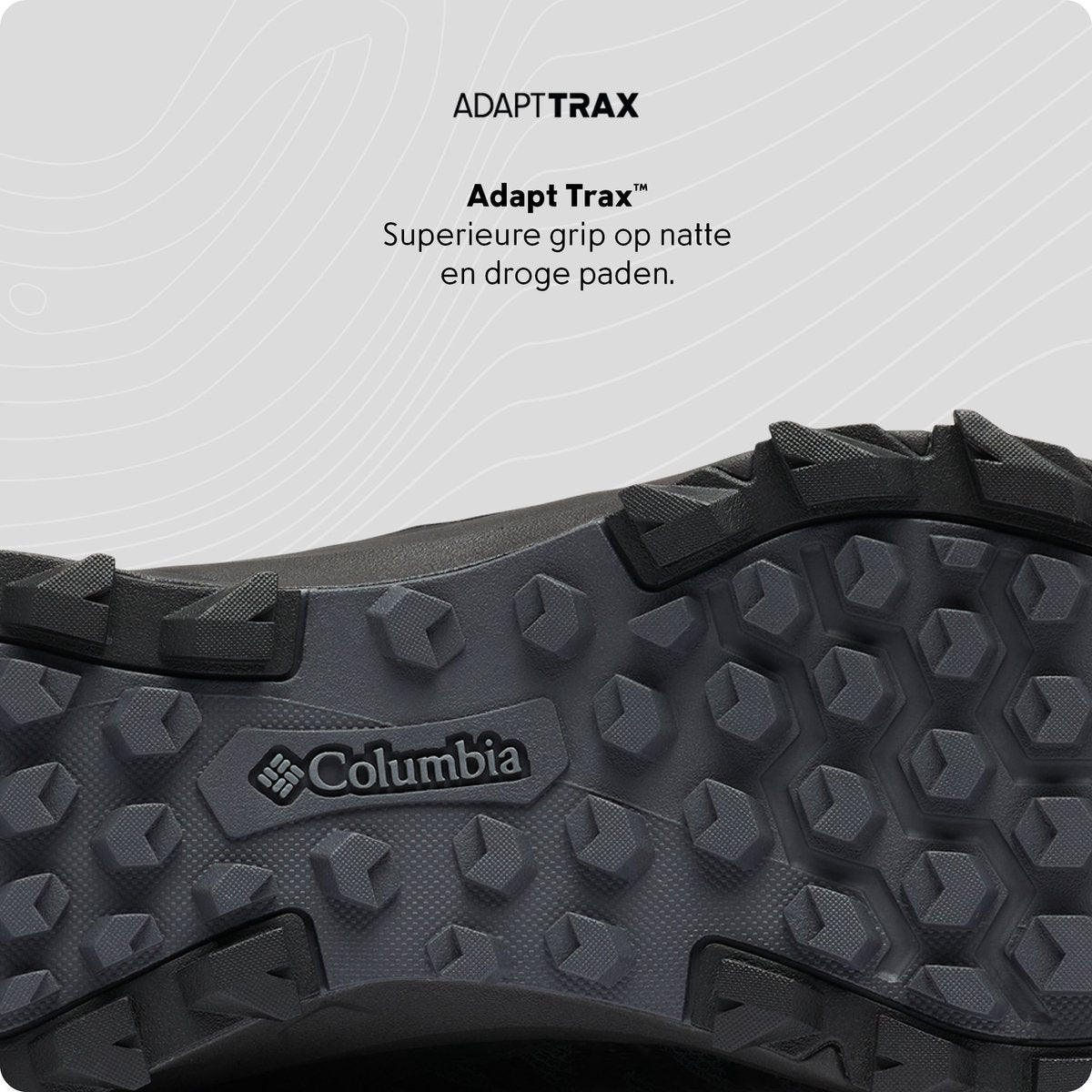 Columbia peakfreak ii outdry heren wandelschoenen - black, shark 41.5