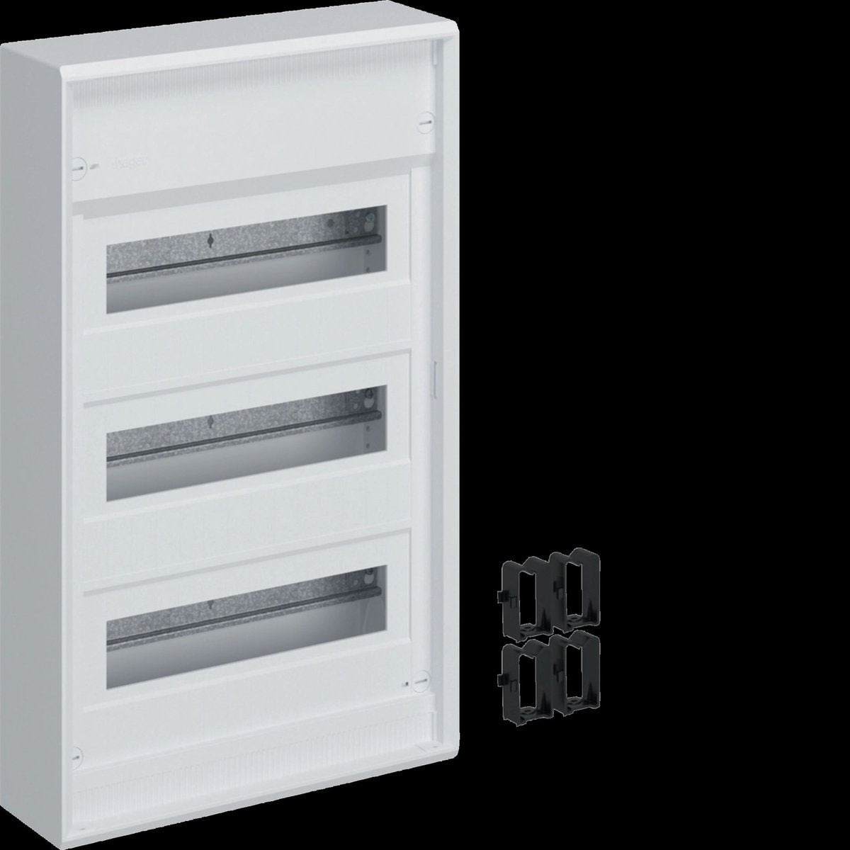 Hager va36cn distributiekast opbouw (op muur) aantal groepen: 36 aantal rijen: 3 inhoud: 1 stuk(s)
