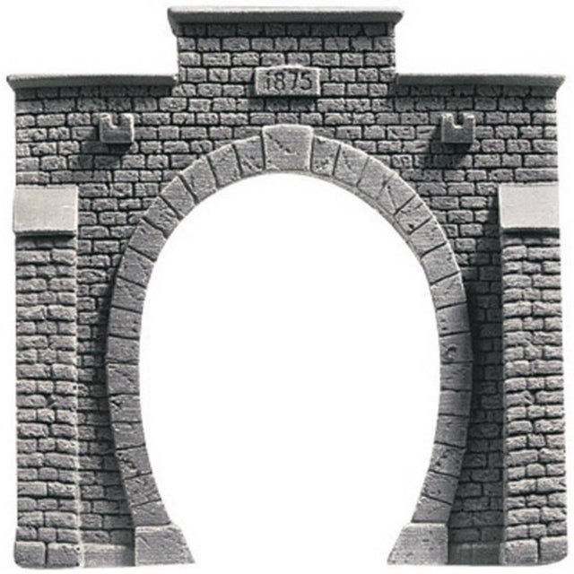 Noch 58041 profi plus h0 tunnelportaal 1-sporig hardschuim model, ongeverfd