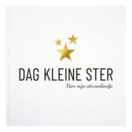 Merkloos sans marque dag kleine ster - invulboek sterrenkindje