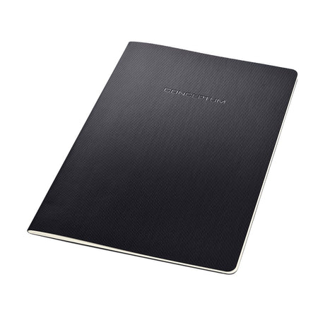 Sigel notitieboek a4 conceptum zwart softcover 64 pagina's 80 grams ruit
