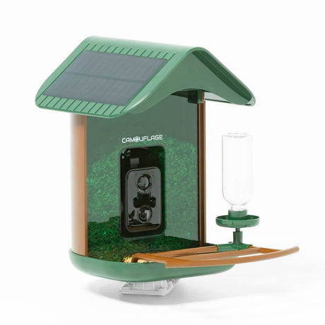 Camouflage ez-birdfeed 1 vogelvoederaar met ai wildcamera