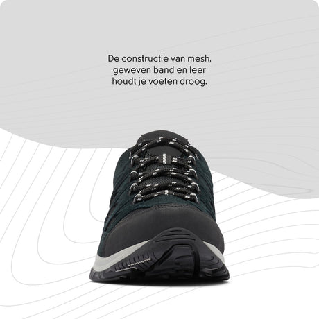 Columbia crestwoodâ„¢ waterproof heren wandelschoenen - black