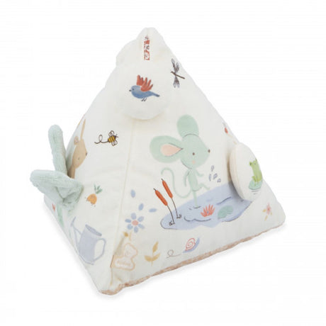 Kaloo - babygym - sensorische geluidspiramide - baby ontwikkelingspeelgoed