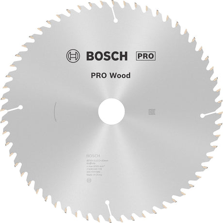 Bosch - cirkelzaagblad optiline wood 250 x 30 x 3,2 mm, 60