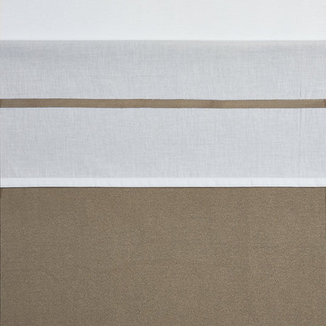 Meyco baby bies wieglaken - taupe - 75x100cm - 0.3 tog