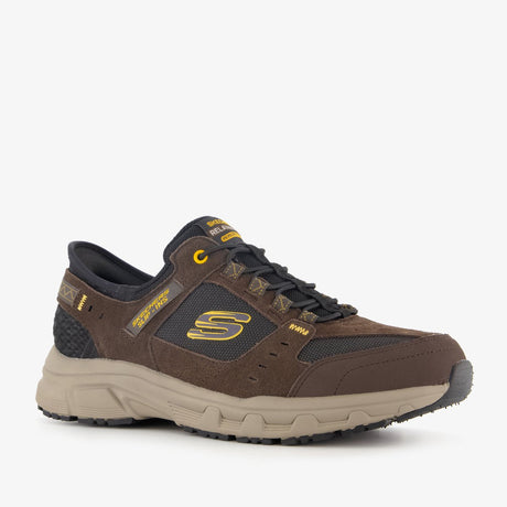 Skechers oak canyon - consistent winne heren wandelschoenen - bruin zwart 43