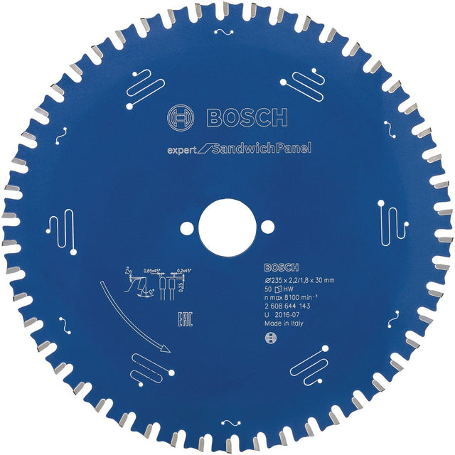 Bosch cirkzb expert sndwpanl235x30x2.2 1.8x50