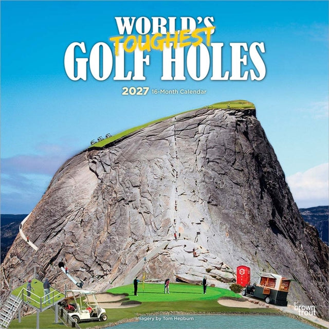 Browntrout world's toughest golf holes kalender 2027
