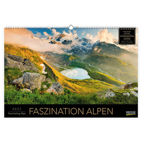 Korsch verlag faszination alpen kalender 2027