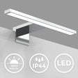 B.k.licht - led spiegellamp - spiegelverlichting badkamer - neutral wit licht 4.000k - 5w - 550 lm - l: 30cm
