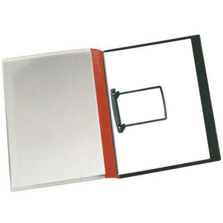 Jalema rapportmappen djois 24 x 31,5cm rood insteekhoes clip capaciteit 15cm