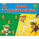 Paw patrol - kleurboek - eerste schrijfspelletjes - 3-4 jaar