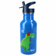 Vadobag prêt dino drinkfles en schoolbeker - lichtblauw - stainless steel - 500 ml