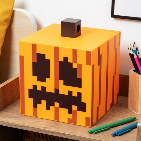 Paladone jack, o' lantern pompoenlantaarn, minecraft product, officieel gelicentieerd -