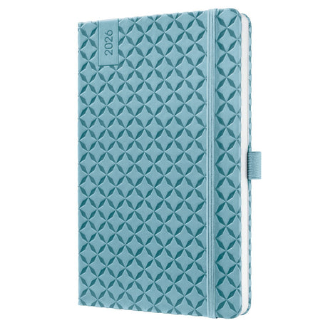Sigel weekagenda flair 2026 formaat a5 sky blue hardcover