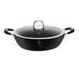 Berlingerhaus berlinger haus - 6125 - ondiepe braadpan - 28cm - zwart - professioneel