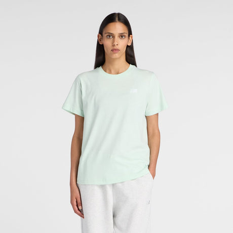 New balance sport essentials jersey t-shirt dames t-shirt - cosmic jade