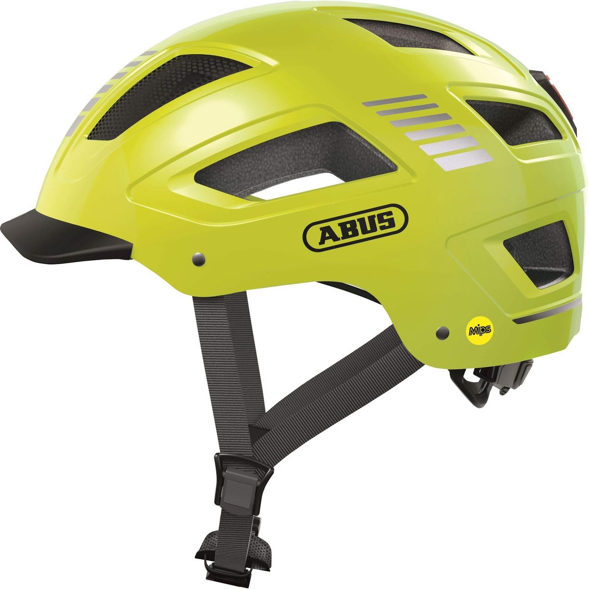 Abus fietshelm hyban 2.0 mips signal yellow xl - 58-63 cm - geel - geschikt voor gebruik op elektrische fietsen - stadsfietsen - 510 g