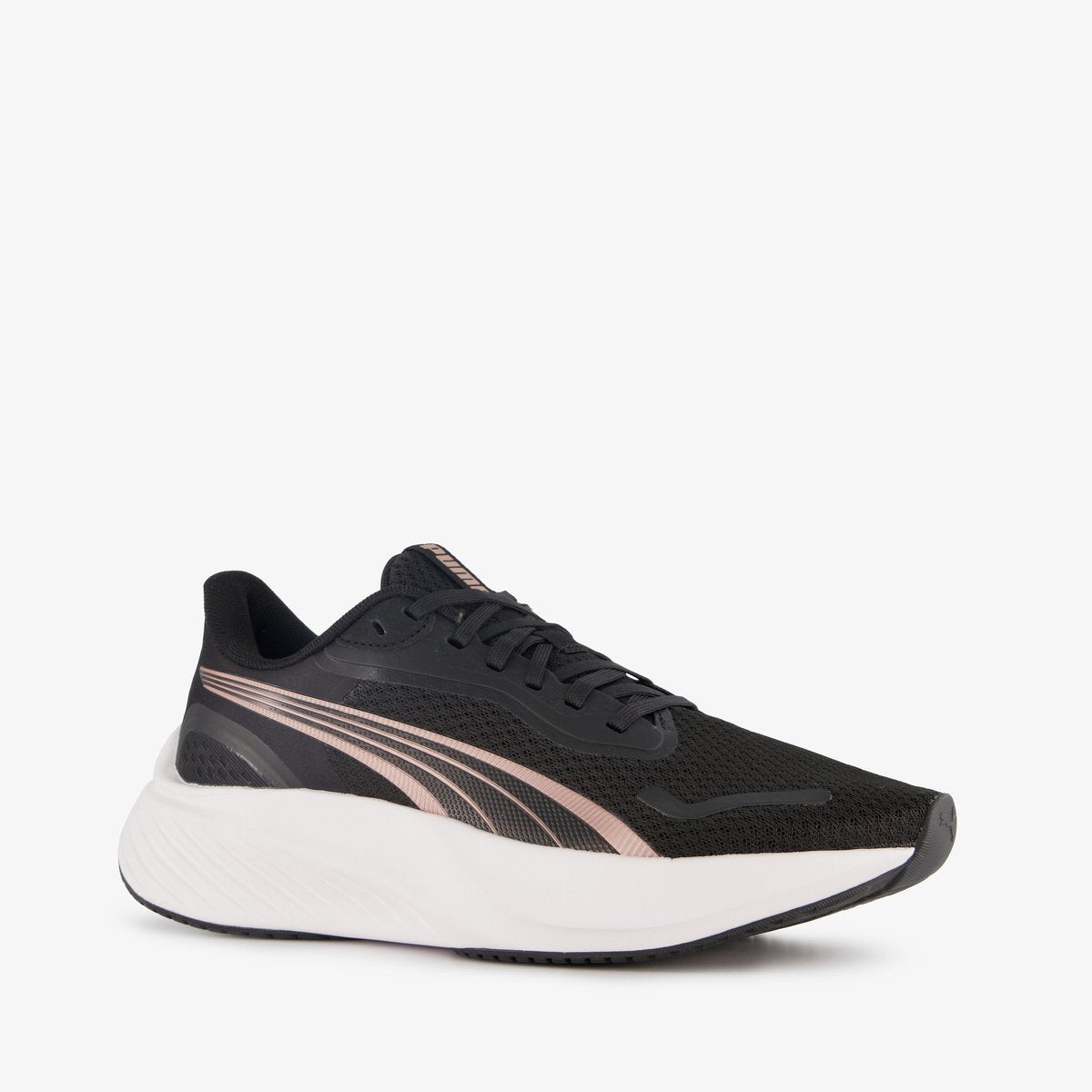 Puma pounce lite dames hardloopschoenen zwart - maat 37 - uitneembare zool