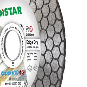 Bosch distar 1a1r edge dry serie - diamantzaagblad - 115mm - 2-in-1 functie - droogsneden