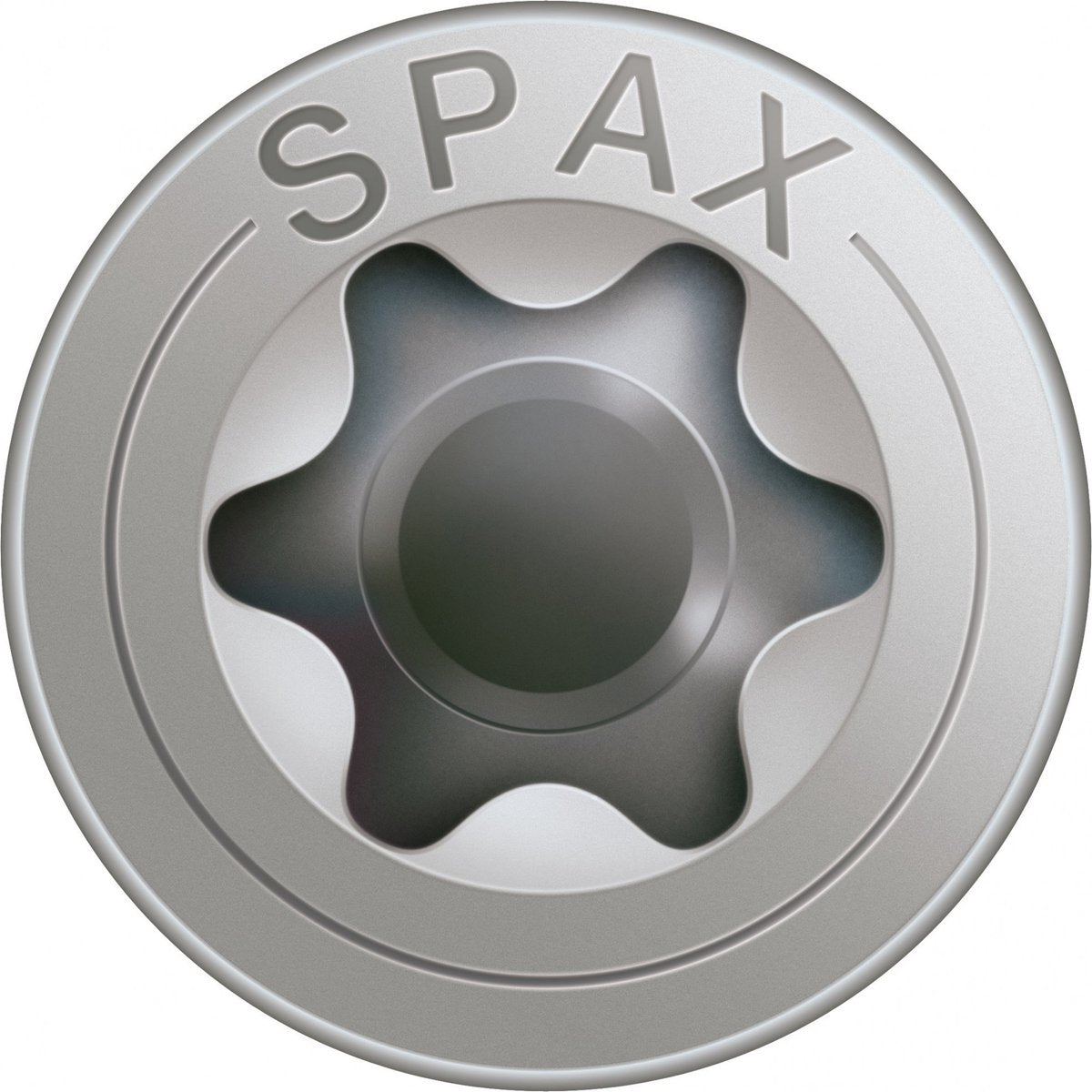 Spax 1197000350353 roestvaststalen schroef, verzonken kop, 3.5 x 35, voldraad, t-star plus t15 - blank - 200 stuks