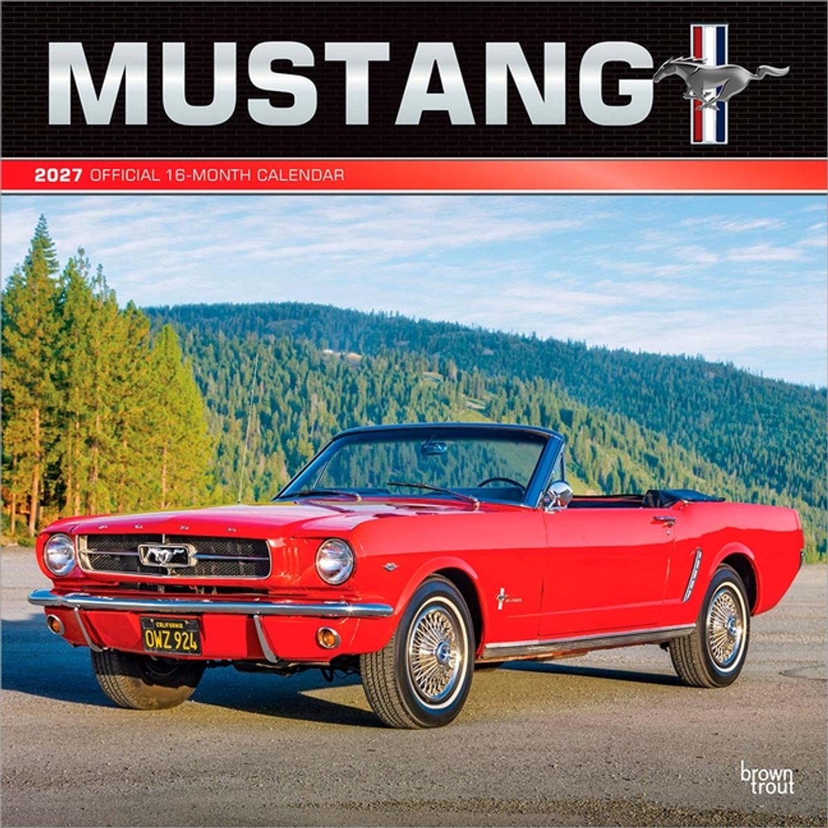 Browntrout mustang kalender 2027