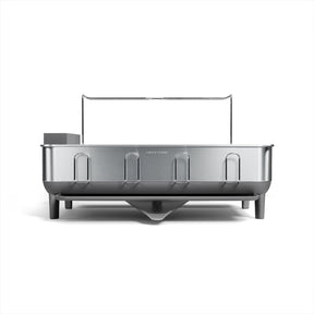 Simplehuman afdruiprek rvs - vrijstaand - zwart grijs