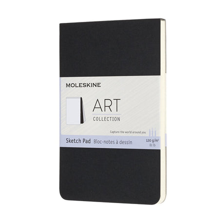Moleskine art schetsblok - pocket - zwart