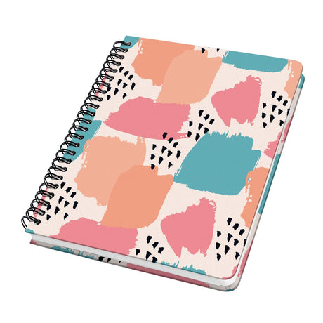 Sigel spiraal notitieboek jolie hardcover a% 120 pagina's dots 100 grams papier brush marks