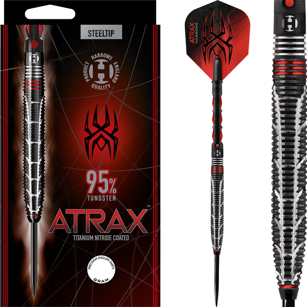 Harrows atrax 95% tungsten 22gr