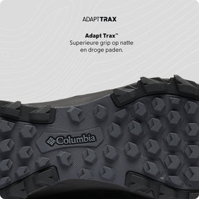 Columbia peakfreak ii outdry heren wandelschoenen - black, shark 41
