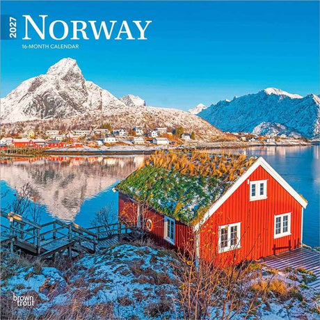 Browntrout noorwegen norway kalender 2027