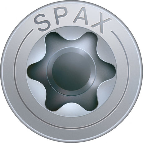 Spax 191010500805 universele schroef, verzonken kop, 5 x 80, deeldraad, t-star plus tx20 - wirox - 200 stuks