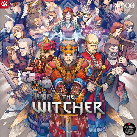 Good loot puzzle the witcher northern realms puzzel 500