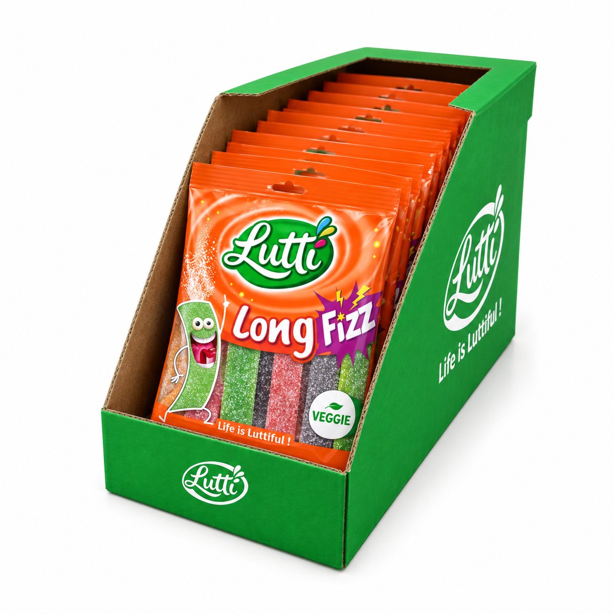 Lutti long fizz 20x100g