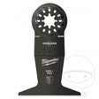 Milwaukee 48906027 bi-metalen invalzaagblad 65 x 42mm - hout met nagels