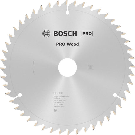 Bosch cirkelzaagblad optiline wood 216 x 30 x 2,8 mm - 48 tanden
