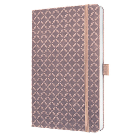 Sigel notitieboek a5 jolie flair pearl rose gelinieerd hardcover