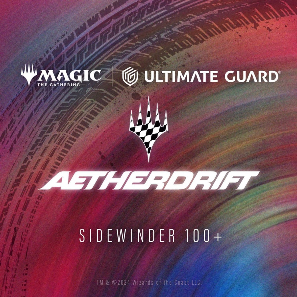 Ultimate guard sidewinder 100+ xenoskin magic: the gathering aetherdrift - ketramose, the new dawn card boxes