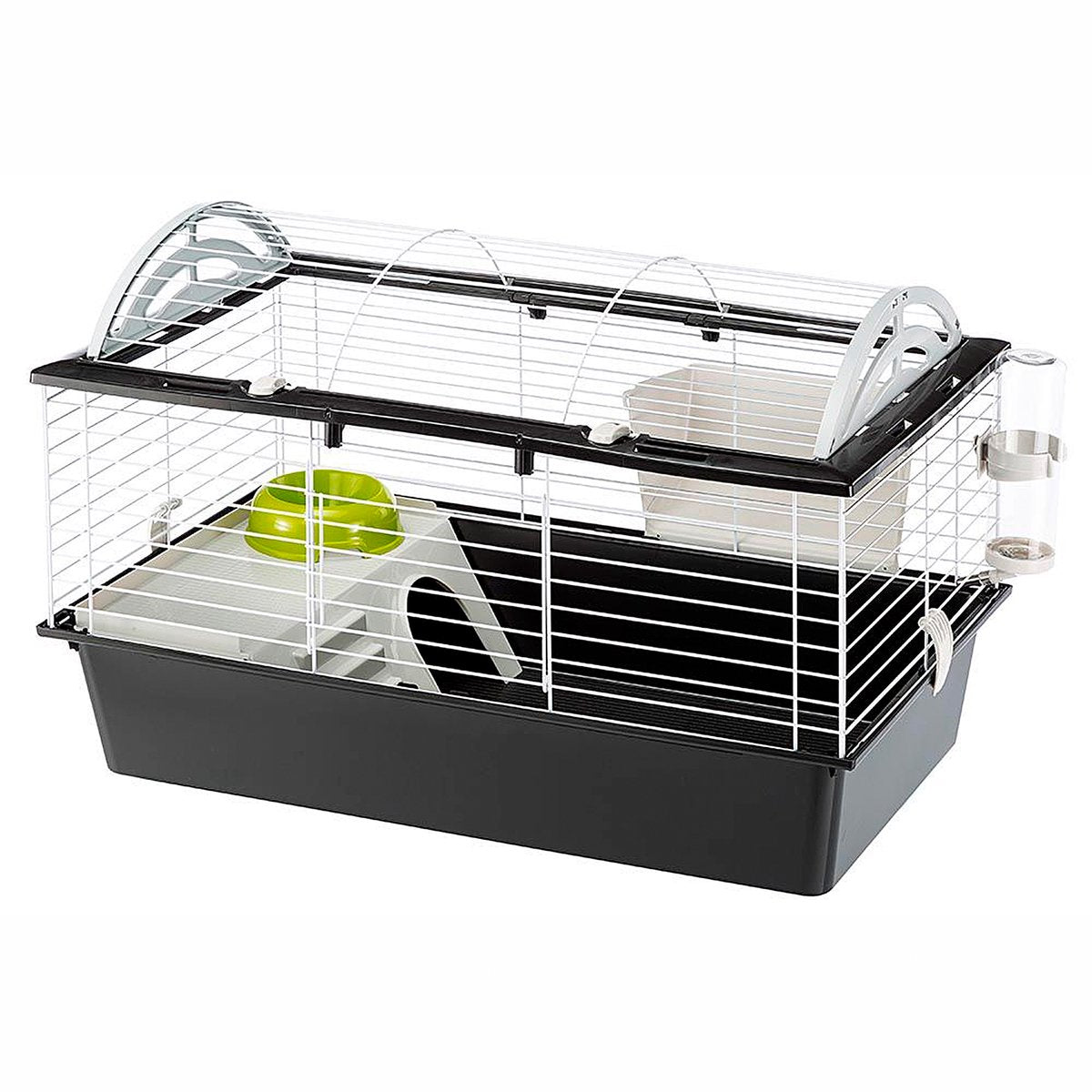 Ferplast knaagdierenkooi voor cavia's - van metaal - met accessoires - 78 x 48 x h 50 cm s