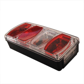 Proplus achterlicht aanhanger caravan - 6 functies - 222 x 100 mm - links