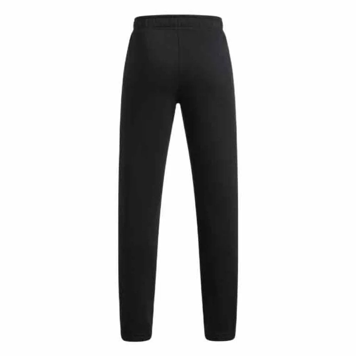 Under armour ua b rival fleece jogger-blk jongens sportbroek - ultimate zwart - wit 140