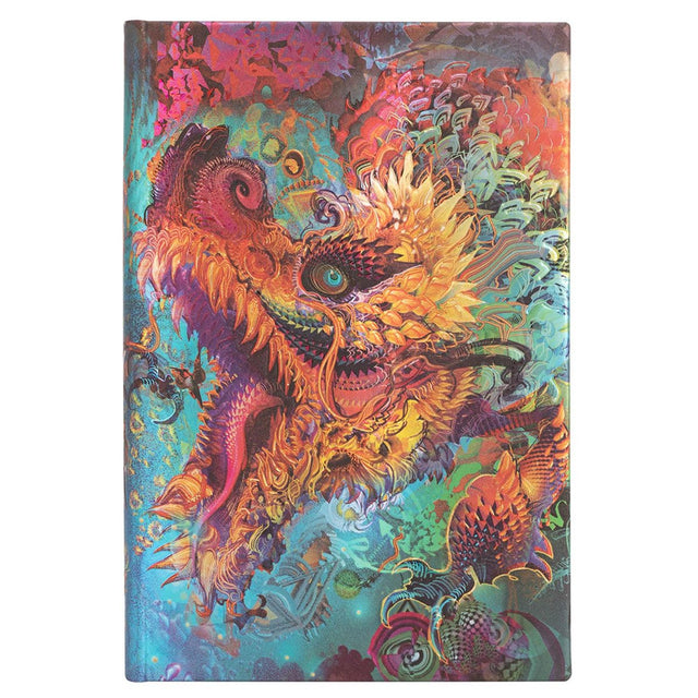 Paperblanks humming dragon mini - gelinieerd