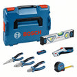 Bosch professional handgereedschapset 6-delig + reservemessen - 0615990n2s