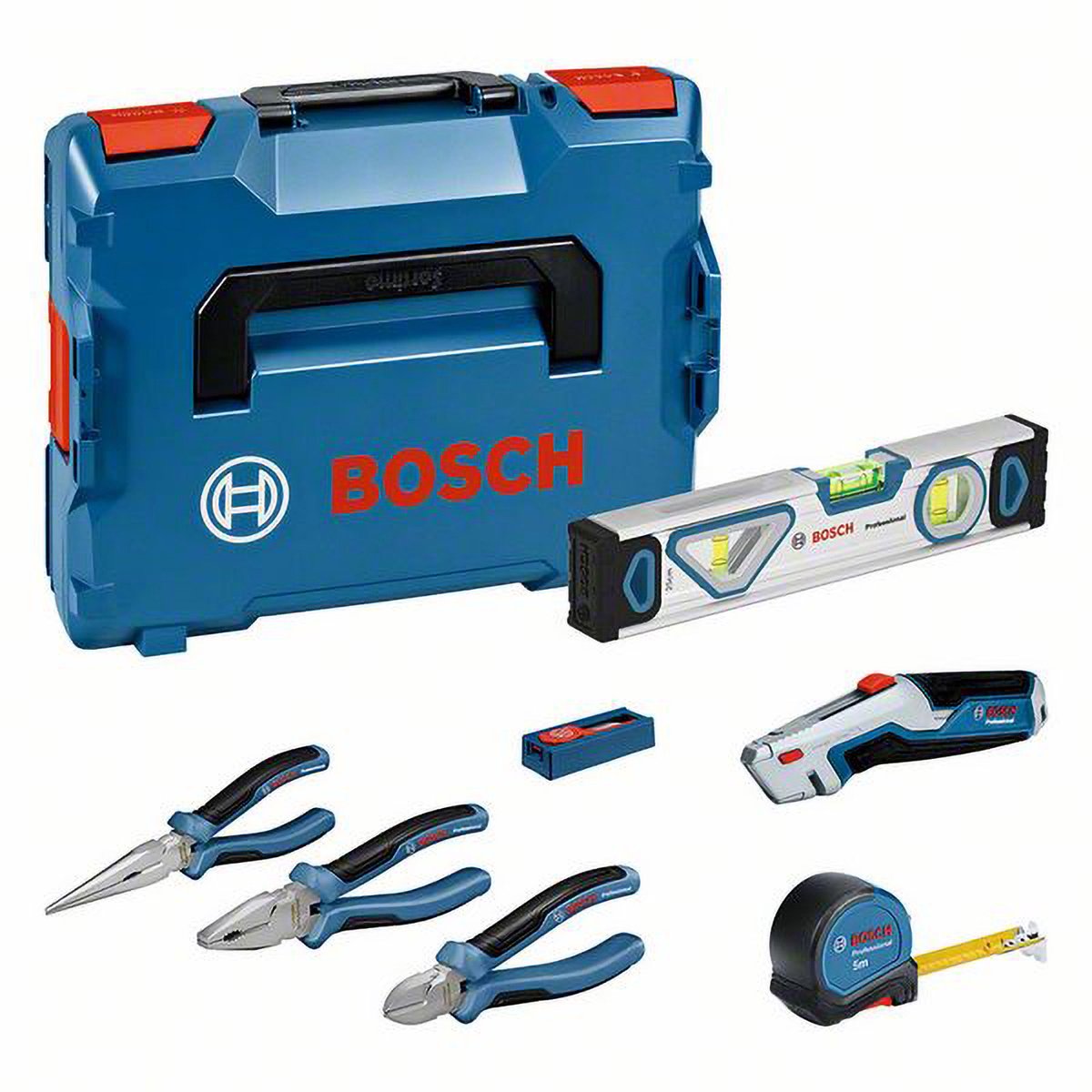 Bosch professional handgereedschapset 6-delig + reservemessen - 0615990n2s