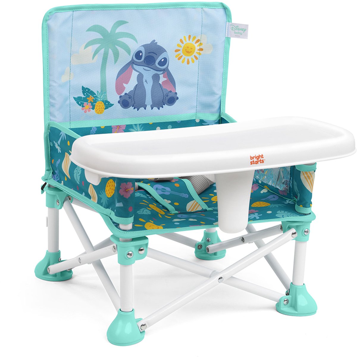 Bright starts stoelverhoger stitch pop n sit - - vanaf 6 maanden