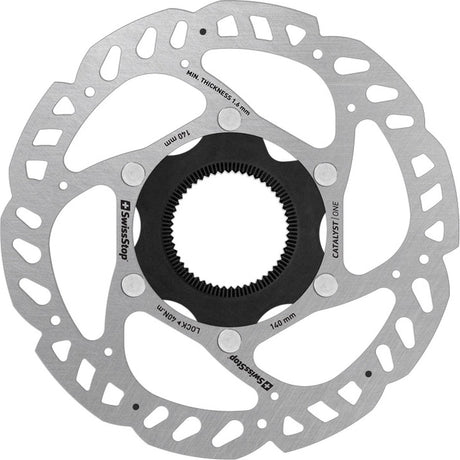 Swissstop catalyst one remschijf - centerlock - 140 mm