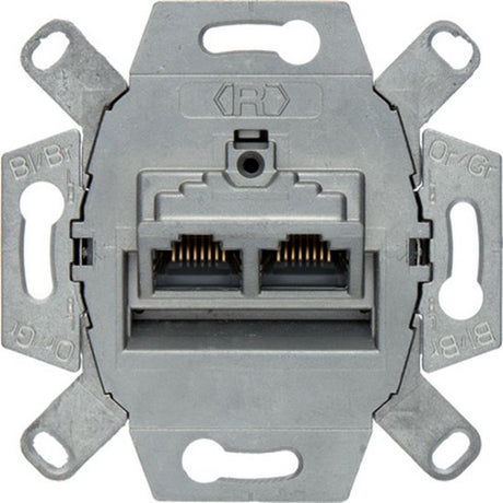 Hager berker datacontactdoos aderpaar - 4587 - e2fpa