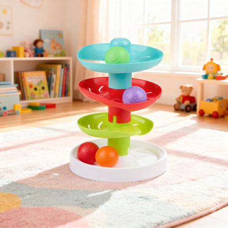 Let's play roll drop tower 5pcs - 5 stuks